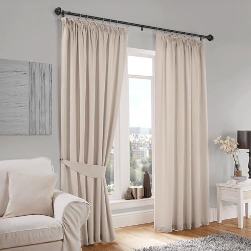 Black Curtain Rod with Lantern Ball Finials 30-45 Inch