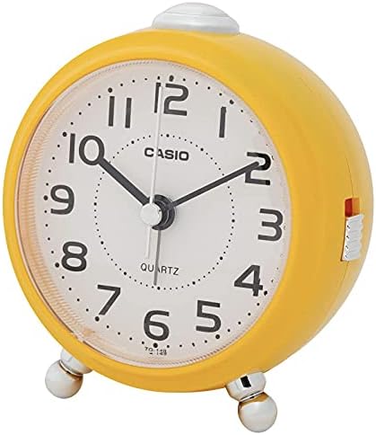 Casio TQ-149-9JF Yellow Alarm Clock