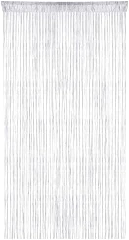 Elegant Tassel Beaded Door Curtain Fly Screen 79x39 Inch