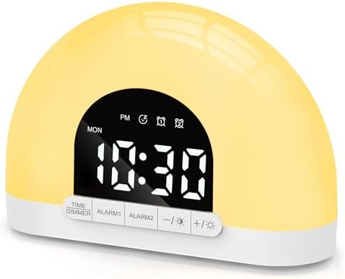 Te-Rich Sunrise Alarm Clock for Kids and Adults