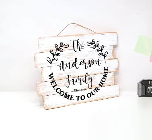 Custom Monogram Wall Art Personalized Family Name Sign