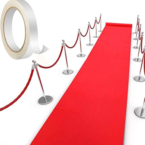 Shappy Red Carpet Runner Rug for Party Events
