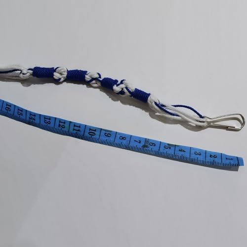 Rooherd Jewish Blue and White Tzitzits Set for Men Women