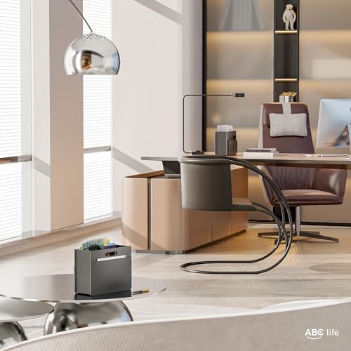 ABC Life Foldable Magazine Rack Black