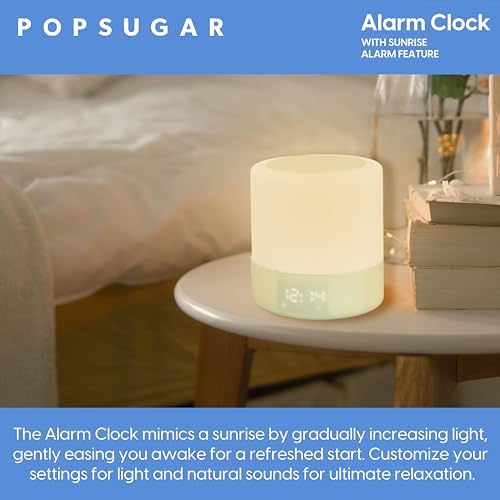 POPSUGAR Sunrise Alarm Clock with Light and Sound