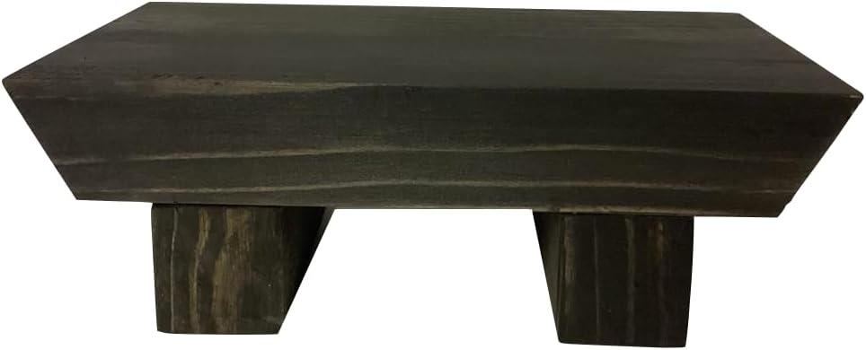 Black Display Stand Pedestal Riser 1