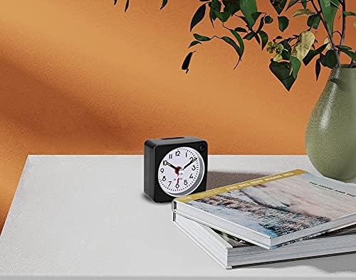 W OUTWIT Travel Analog Alarm Clock 225 Inch