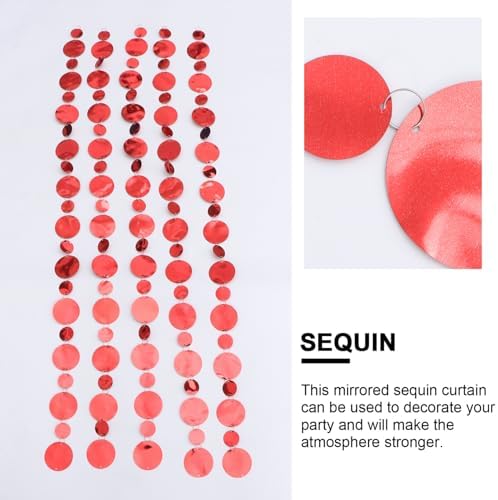 Homoyoyo 10Pcs Bubble Beaded Curtain for Decor