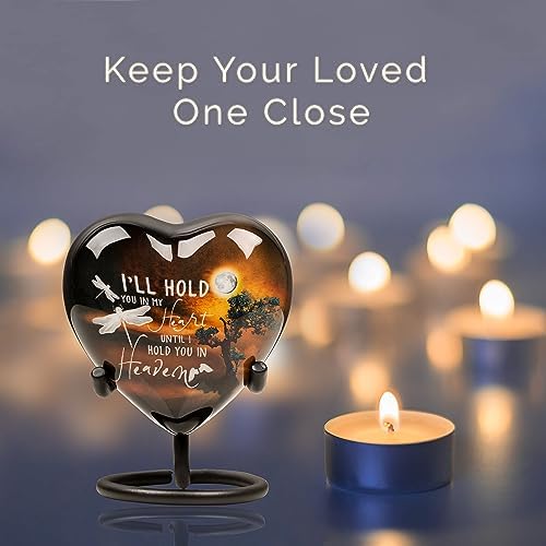 Amaira Memorial Heart Keepsake Urn for Ashes