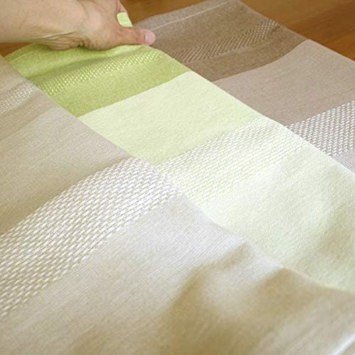 SunnyDayFabric Dooryway Curtain Green Tapestry Japanese Noren Matty Stripe