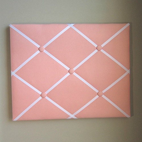 16x20 French Memory Board Bow Board Peach White