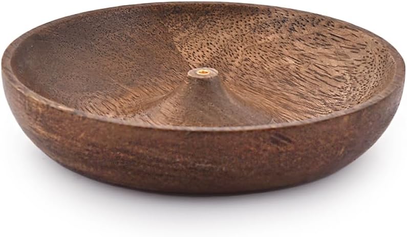 SAMHITA Wooden Incense Holder 5 x 5 x 1