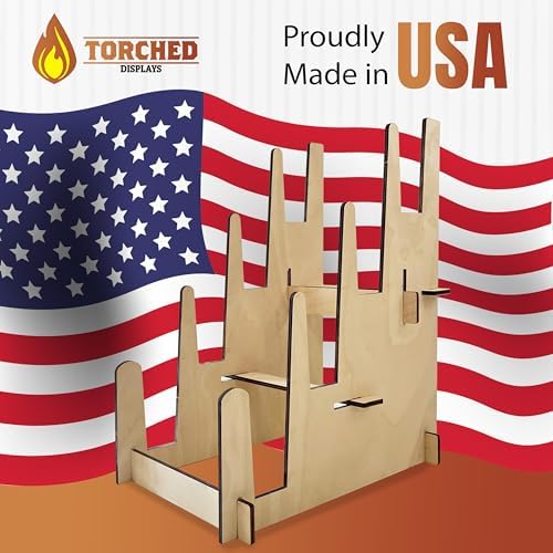 Wood Display Stand - 3-Tier Sturdy Stylish