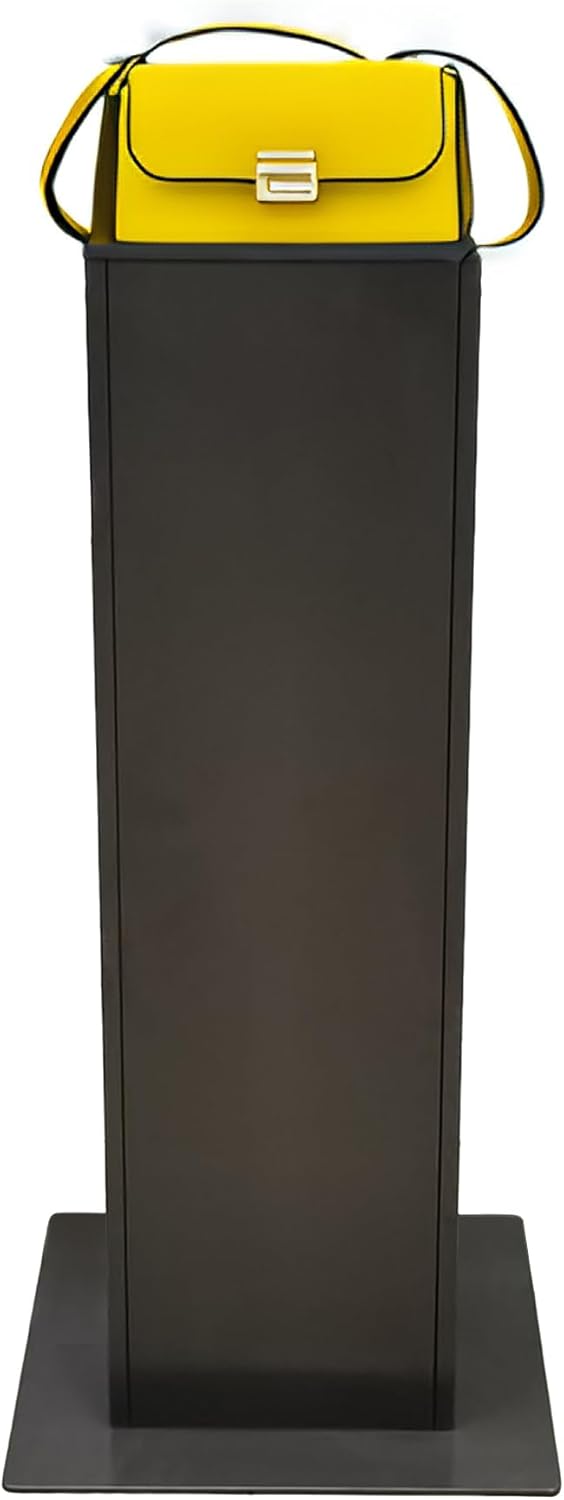 12 x 12 x 415 Brown Metal Cube Riser Stand