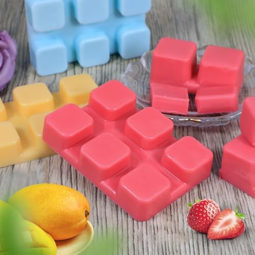 SCENTORINI Wax Melts 6 Pack - Mint Watermelon Strawberry Mango Passion Fruit Pineapple