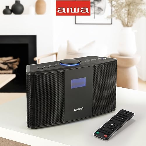 Aiwa Wireless Speaker with Bluetooth and FM Radio