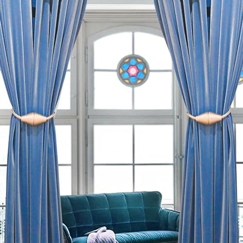 2 Pack Magnetic Curtain Tiebacks Brown