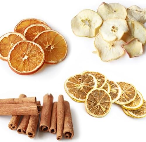 Dried Orange Cinnamon Potpourri Set for Home Decor