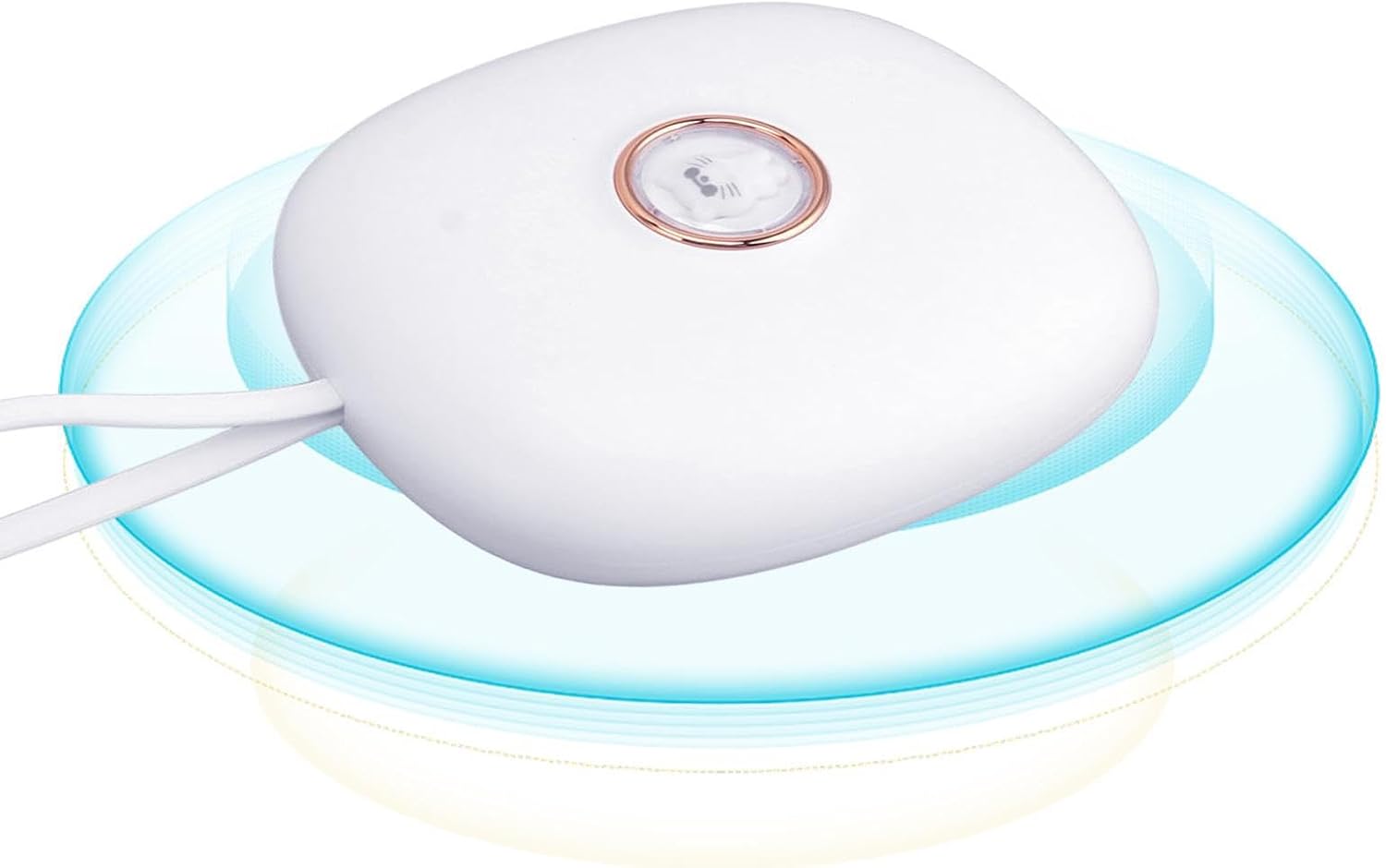 Battery Operated Vibrating Alarm Clock for Deep Sleepers and Deaf Users
