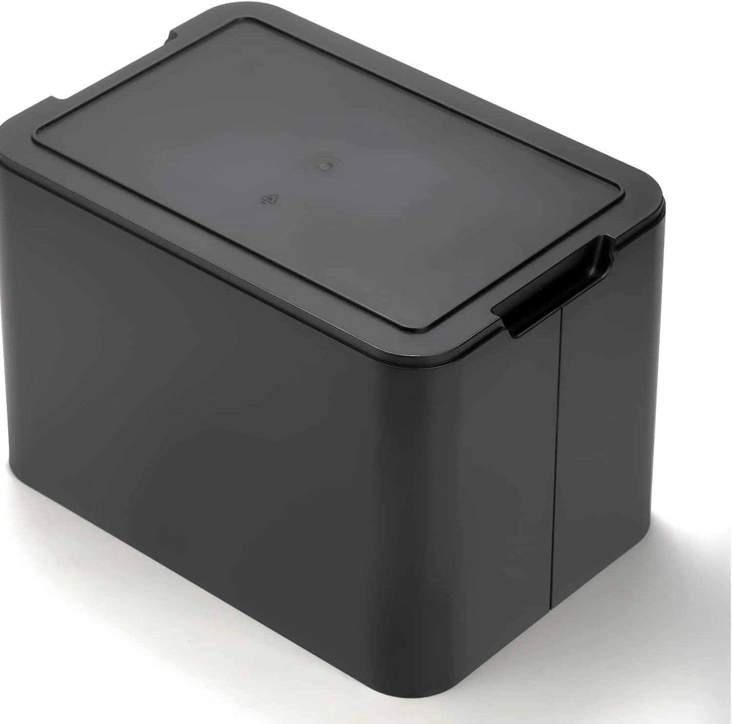 Elsjoy Black Umbrella Stand with Drip Tray