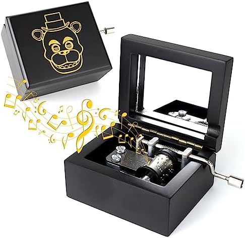 ROSIKING Wooden Music Box Hand Crank Toreador Melody Gift