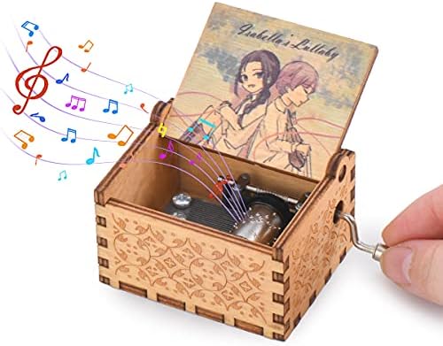 Wooden Musical Box with Isabellas Lullaby