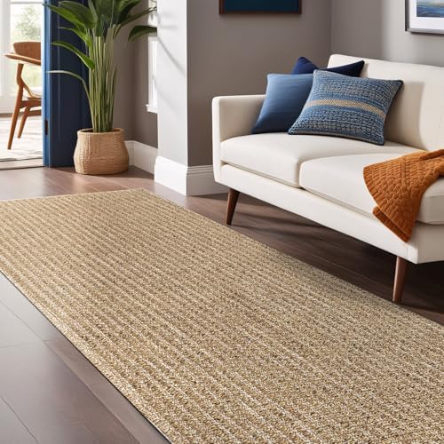 Luul Home Easy Jute Rugs 2x7 Indoor Outdoor Runner