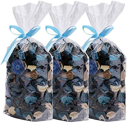 Yesland 3 Pack Potpourri Bag Ocean Scent Blue Petal 5oz