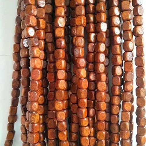 Retro Wood Beaded Curtain for Privacy and Decor