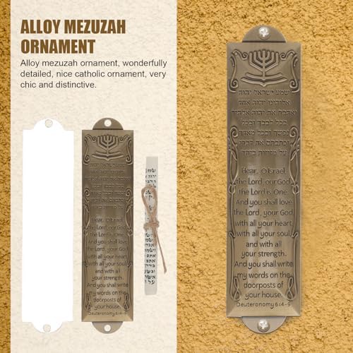 DECHOUS Jewish Door Mezuzah Wall Hanging