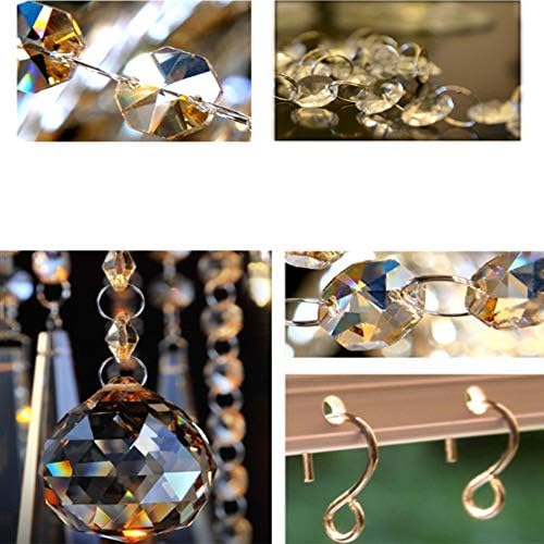 Crystal Beaded Curtain for Decor and Lighting