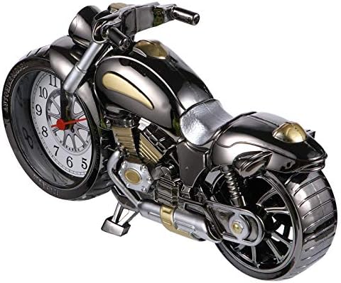 ARTIBETTER Vintage Motorcycle Tabletop Alarm Clock