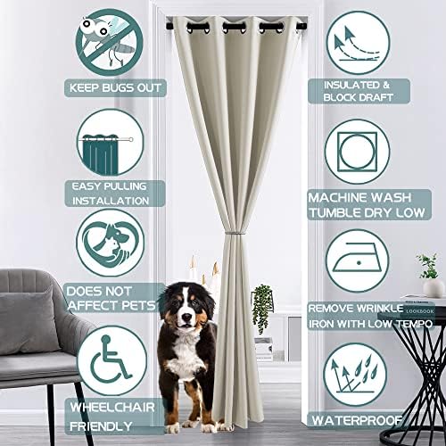 XISUNYA Door Curtain for Privacy and Nautical Decor