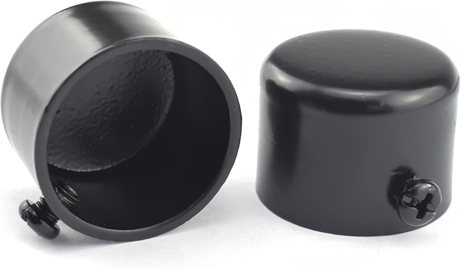Aifeier ET Black Curtain Rod End Cap 2PCS