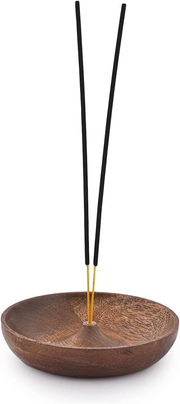 SAMHITA Wooden Incense Holder 5 x 5 x 1