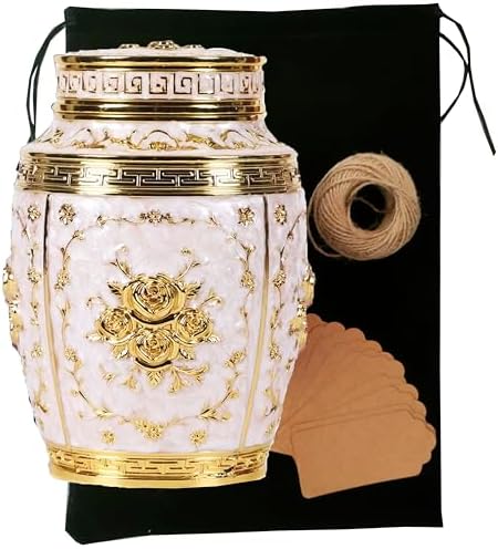 Keepsake Rose Urn for Human Ashes Medium