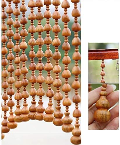 35 Strands Beaded Door Curtain with Aluminum Track