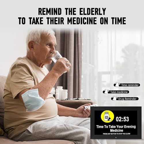 101 Inch Large Digital Wall Clock for Seniors