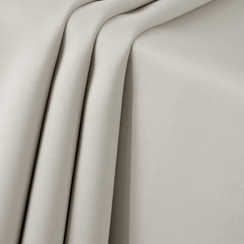 XTMYI Ivory Blackout Doorway Curtain 80 Inches Long