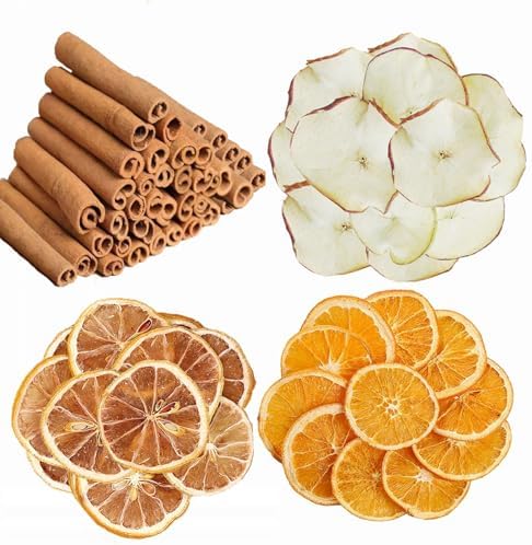 Dried Orange Cinnamon Potpourri Set for Home Decor