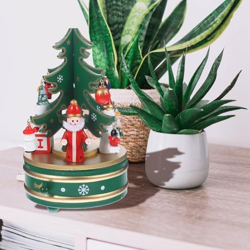 Cabilock Christmas Music Box with Figurines