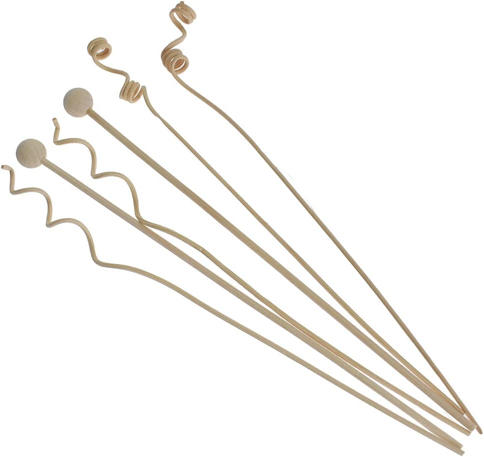 6Pcs Natural Rattan Reed Diffuser Sticks for Aroma Fragrance