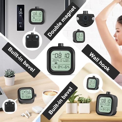 Digital Alarm Clock with Thermometer Hygrometer and Calendar