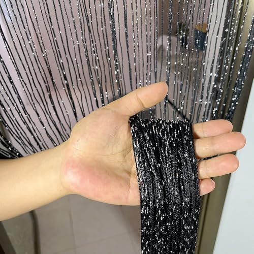 LBttnny Home Decor Sequin Curtain 39x79 Inch