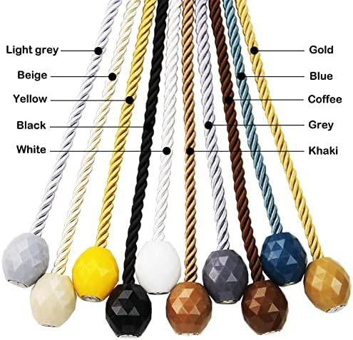 Porlau Strong Magnetic Curtain Holdbacks 6 Pack