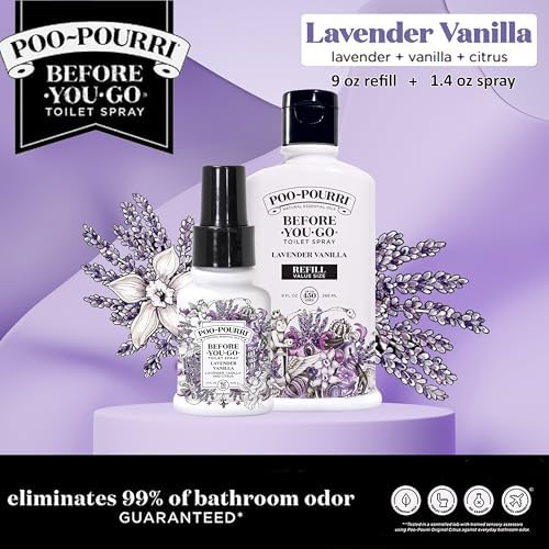 Poo-Pourri Lavender Vanilla Refill Set