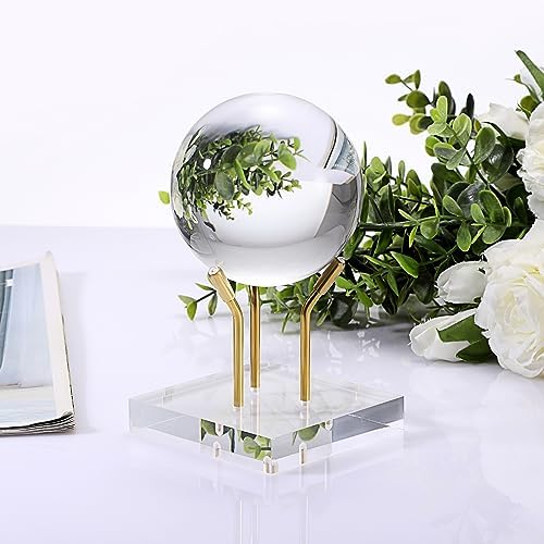 Hipiwe Gold Metal Easel with Acrylic Base Display Stand
