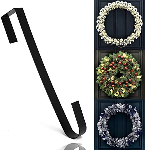 Osgow 12 Inch Wreath Hanger for Front Door