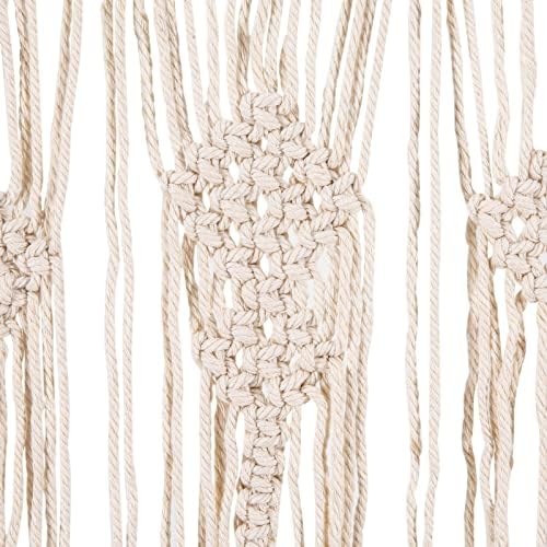 EseMiee 08x2M Beaded Curtain Woven Door Panels