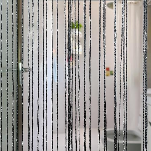 LBttnny Home Decor Sequin Curtain 39x79 Inch